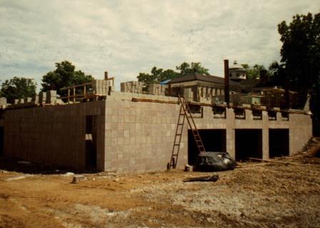1990 Library Addition Construction