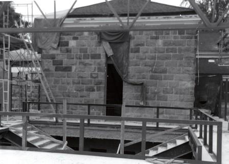 1990 Staircase Begins to Take Shape