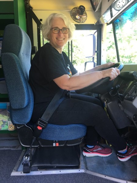 Holly Driving Book Bus