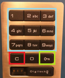 Locker Keypad