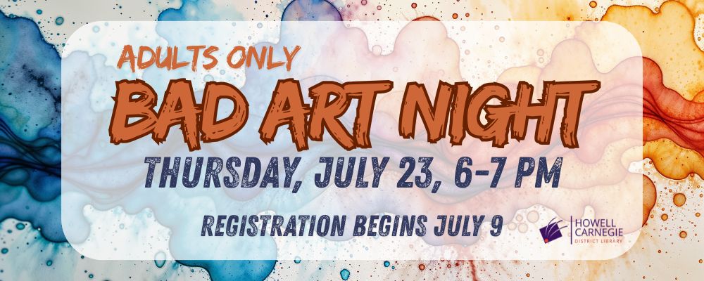 Register for Bad Art Night