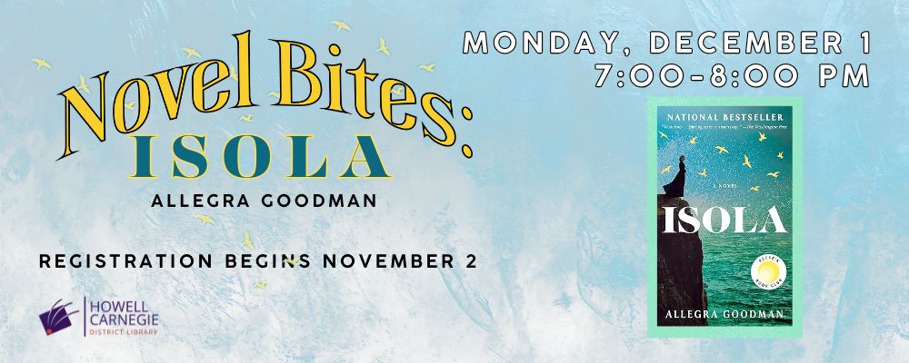 Register for Novel Bites Isola
