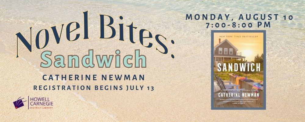 Register for Novel Bites Sandwich