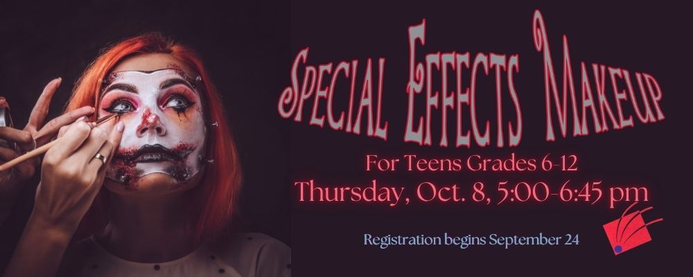 Register for Special Effects Makeup (Teens)