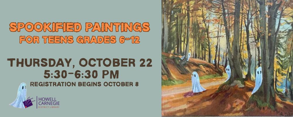 Register for Spookified Paintings for Teens