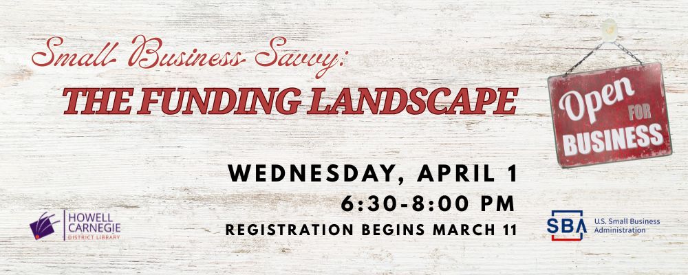 Register for The Funding Landscape