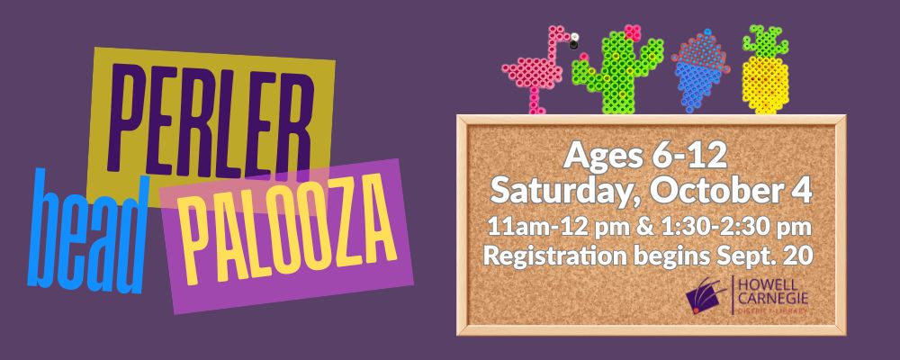 Register for Perler Bead Palooza