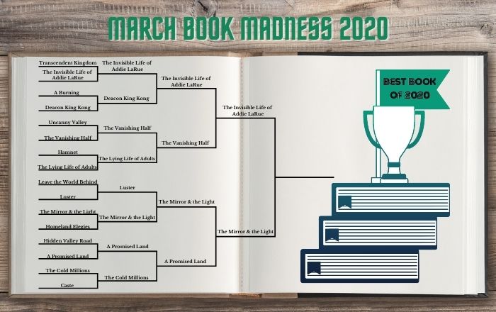 March Book Madness 2020 Round 3 Results