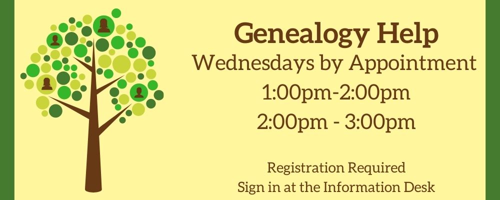 Register for Genealogy Help