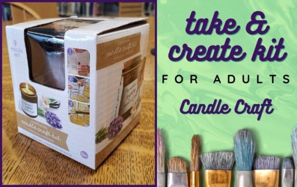 Take & Create For Adults Candle Craft