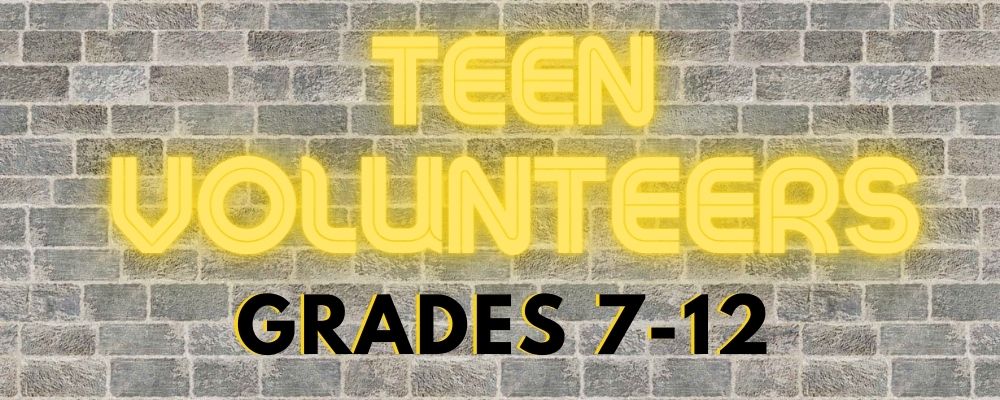 Register for Teen Volunteers