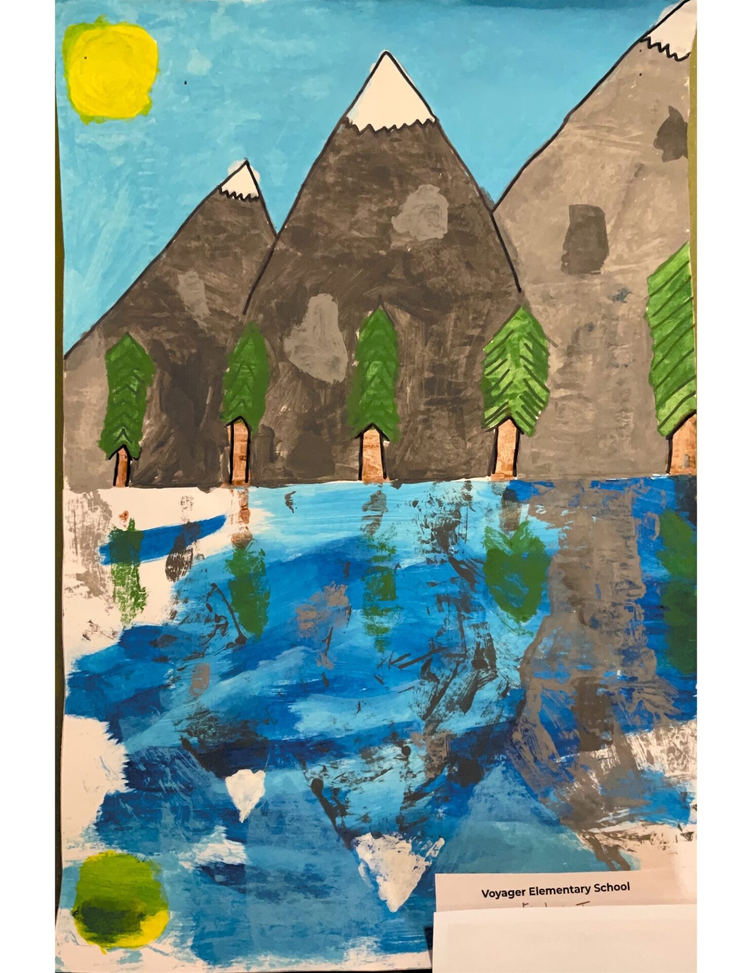 Voyager Elementary school artwork Voyager Elementary school artwork