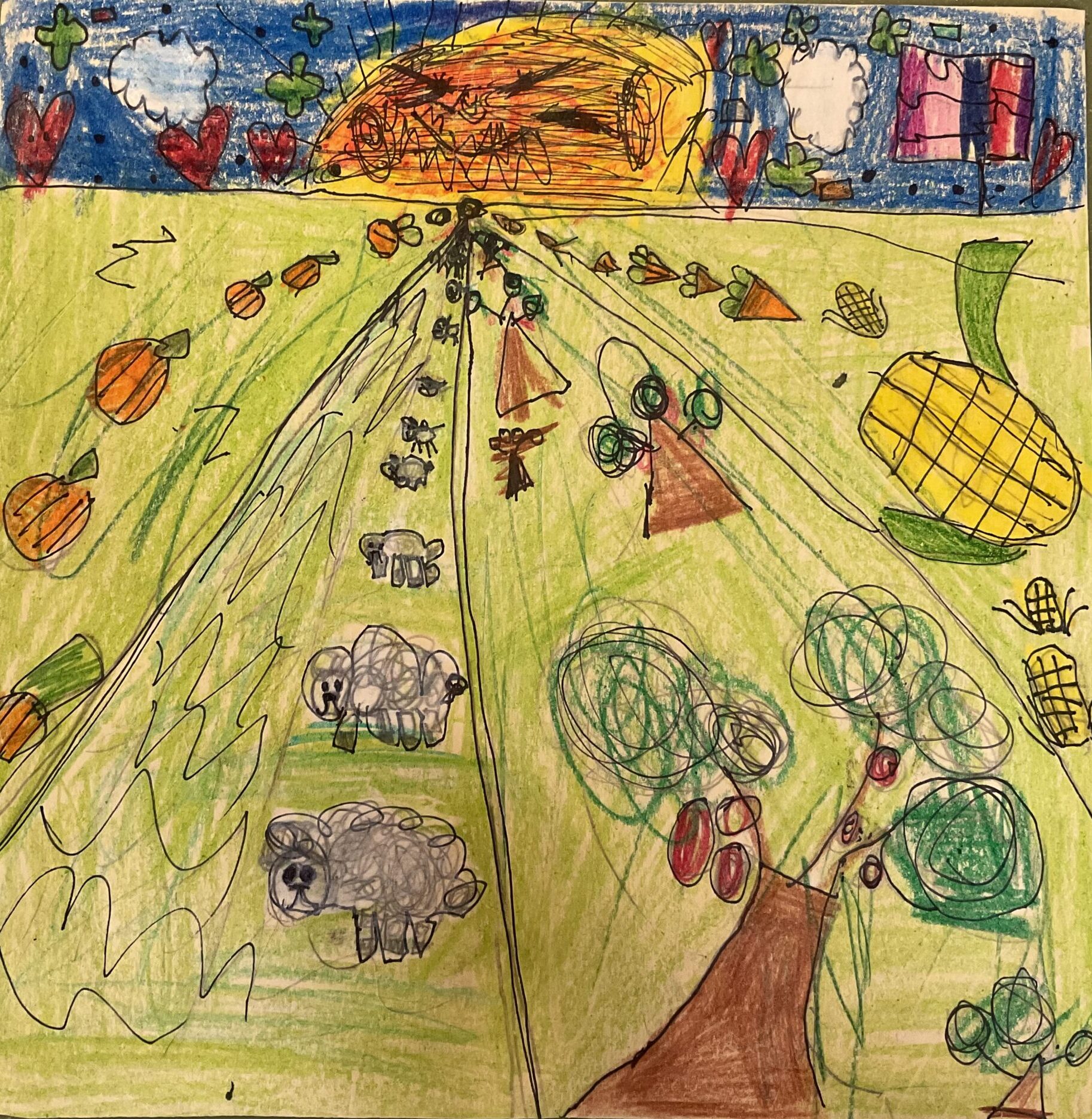 Three fires elementary school student artwork Three fires elementary school student artwork